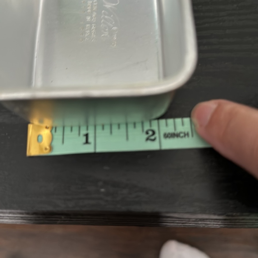 VINTAGE Wilton Mini Loaf Cake Pans Set of 6 / 512-1089 / 1972 - Picture 3 of 3